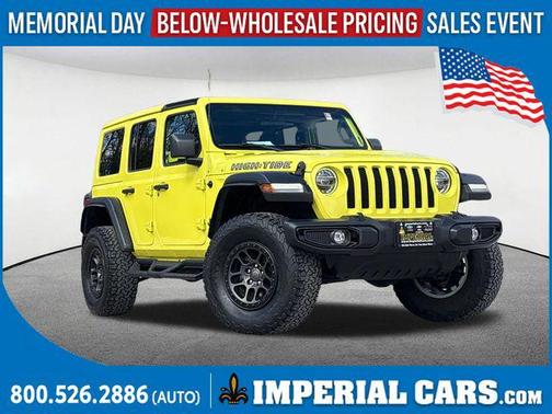 High Velocity Clearcoat 2022 Jeep Wrangler Unlimited High Tide 4x4