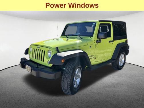 Hypergreen Clearcoat 2016 Jeep Wrangler Sport