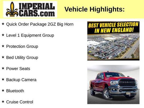 2024 RAM 2500 Big Horn Crew Cab 4x4 6'4' Box