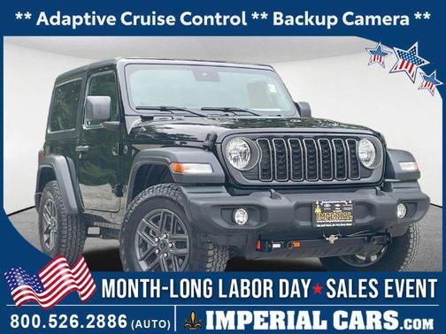 Black Clearcoat 2024 Jeep Wrangler Sport S