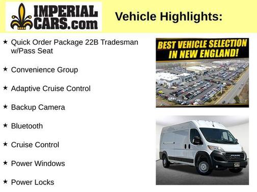 2024 RAM ProMaster 2500 Tradesman