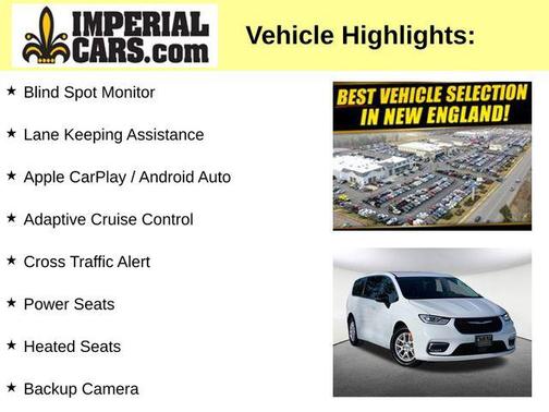 Bright White Clearcoat 2024 Chrysler Pacifica Touring L