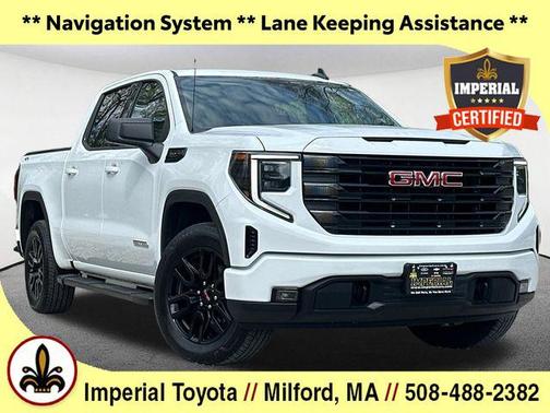 Summit White 2025 GMC Sierra 1500 Elevation