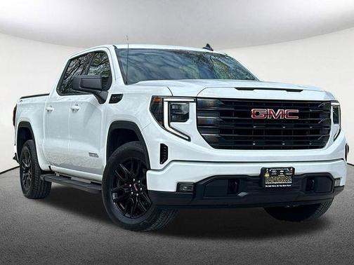Summit White 2025 GMC Sierra 1500 Elevation