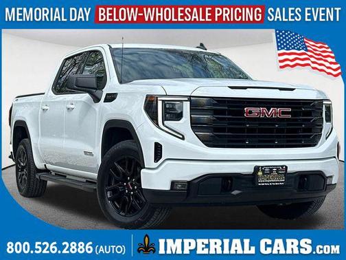 Summit White 2025 GMC Sierra 1500 Elevation
