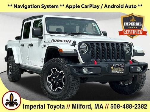 Bright White Clearcoat 2021 Jeep Gladiator Rubicon