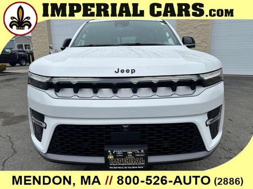 Bright White Clearcoat 2026 Jeep Grand Wagoneer 4x4