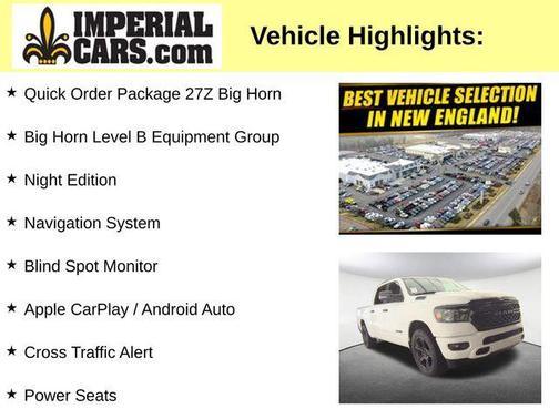 Bright White Clearcoat 2023 RAM 1500 Big Horn/Lone Star