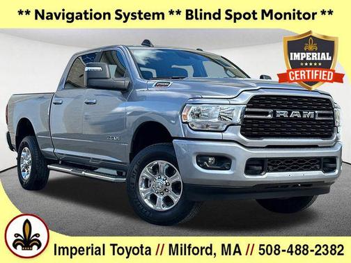 Billet Silver Metallic Clearcoat 2024 RAM 2500 Big Horn Crew Cab 4x4 6'4' Box