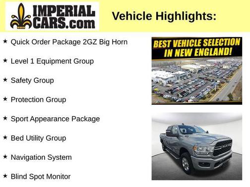 2024 RAM 2500 Big Horn Crew Cab 4x4 6'4' Box