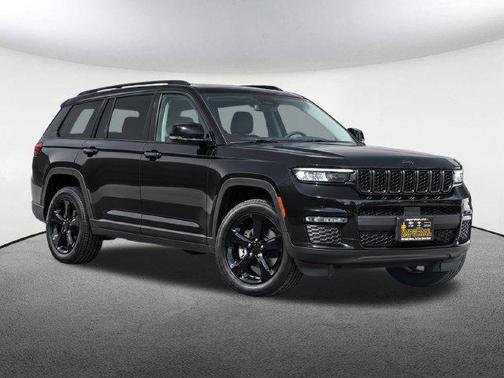 Diamond Black Crystal Pearlcoat 2023 Jeep Grand Cherokee L Limited
