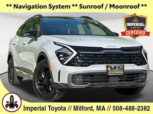 Wolf Gray/Ebony Black Roof 2024 Kia Sportage S