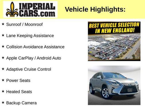 Atomic Silver 2018 Lexus RX 350 Base