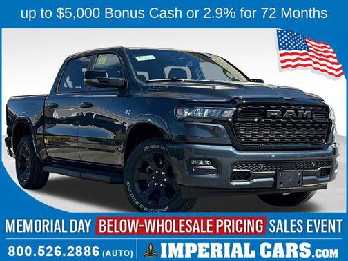 Forged Blue Metallic 2026 RAM 1500 Big Horn/Lone Star
