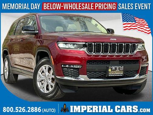 Velvet Red Pearlcoat 2022 Jeep Grand Cherokee L Limited
