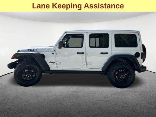 Bright White Clearcoat 2025 Jeep Wrangler Willys