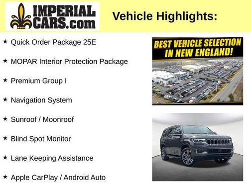 Baltic Gray Metallic Clearcoat 2025 Jeep Wagoneer 4x4