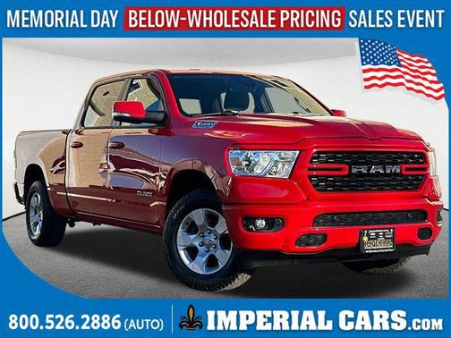 Flame Red Clearcoat 2022 RAM 1500 Big Horn/Lone Star