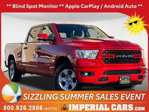 Flame Red Clearcoat 2022 RAM 1500 Big Horn/Lone Star