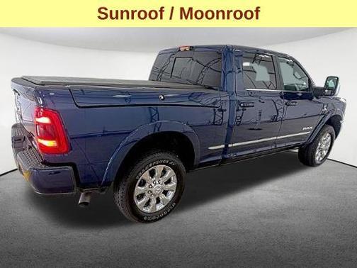 Patriot Blue Pearlcoat 2024 RAM 3500 Limited Crew Cab 4x4 6'4' Box