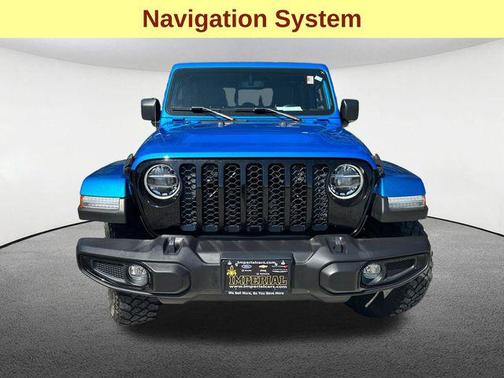 Hydro Blue Pearlcoat 2021 Jeep Gladiator Willys 4x4