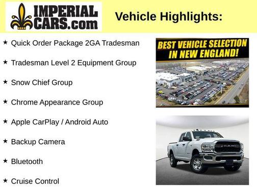 2022 RAM 2500 Tradesman Crew Cab 4x4 6'4' Box