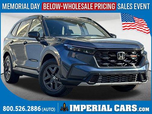 Canyon River Blue Metallic 2026 Honda CR-V Hybrid TrailSport AWD