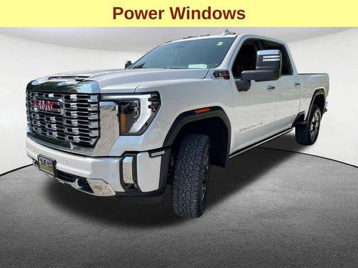 White Frost Tricoat 2025 GMC Sierra 2500 Denali