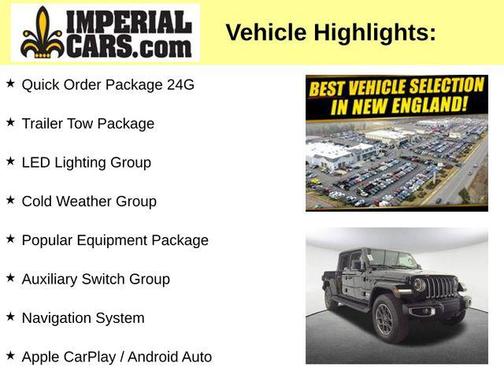 Black Clearcoat 2022 Jeep Gladiator Overland