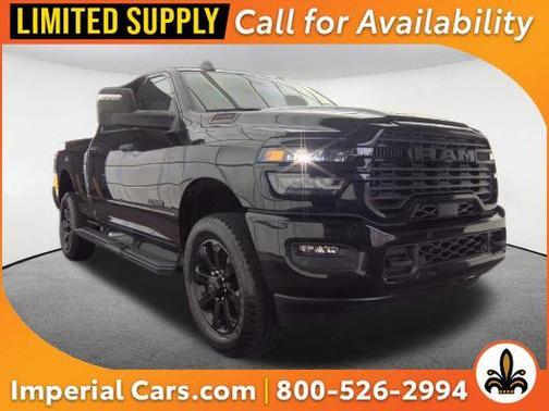 Black Clearcoat 2025 RAM 2500 Big Horn Crew Cab 4x4 6'4' Box