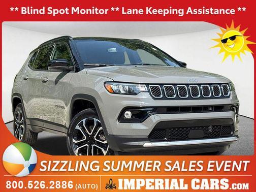 Baltic Gray Metallic Clearcoat 2024 Jeep Compass Limited