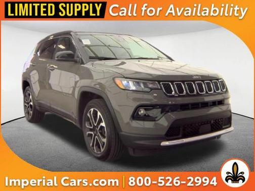 Baltic Gray Metallic Clearcoat 2024 Jeep Compass Limited