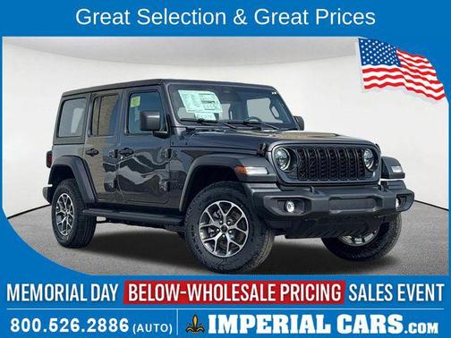 Granite Crystal Metallic Clearcoat 2026 Jeep Wrangler Sport S