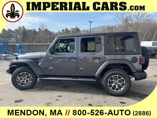 Granite Crystal Metallic Clearcoat 2026 Jeep Wrangler Sport S