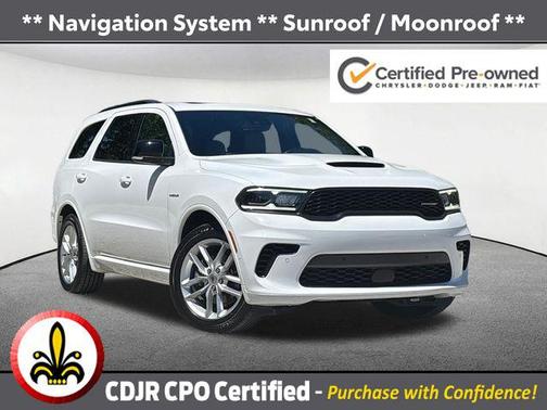 White Knuckle Clearcoat 2024 Dodge Durango R/T Premium AWD