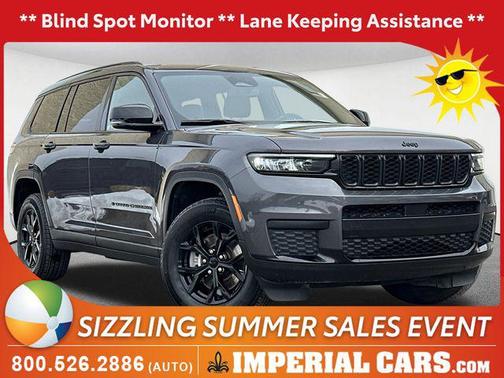 Baltic Gray Metallic Clearcoat 2024 Jeep Grand Cherokee L Altitude
