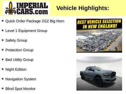 Billet Silver Metallic Clearcoat 2024 RAM 2500 Big Horn Crew Cab 4x4 6'4' Box