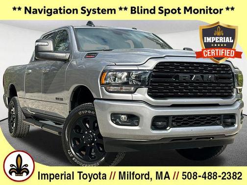 Billet Silver Metallic Clearcoat 2024 RAM 2500 Big Horn Crew Cab 4x4 6'4' Box