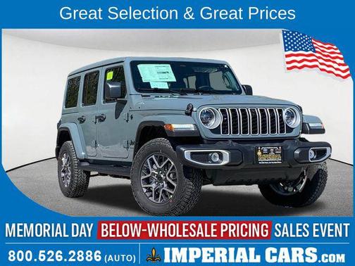 Anvil Clearcoat 2026 Jeep Wrangler 4-Door Sahara 4x4