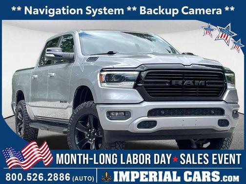 Billet Silver Metallic Clearcoat 2021 RAM 1500 Big Horn/Lone Star