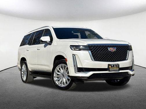 Crystal White Tricoat 2022 Cadillac Escalade Luxury
