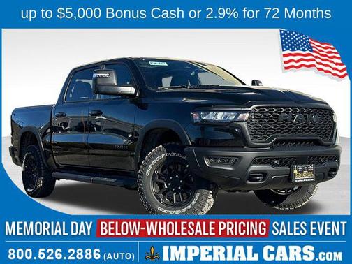 Diamond Black Crystal Pearlcoat 2026 RAM 1500 Rebel