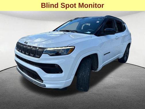 Bright White Clearcoat 2022 Jeep Compass High Altitude