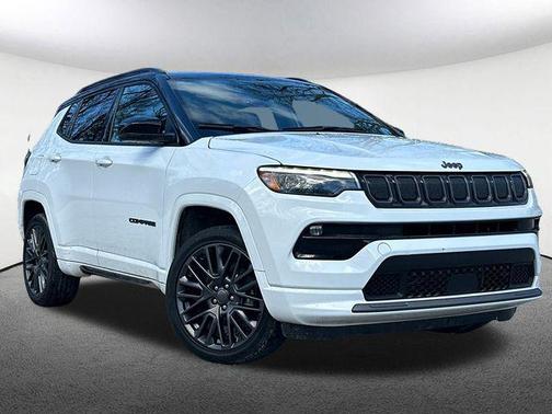 Bright White Clearcoat 2022 Jeep Compass High Altitude