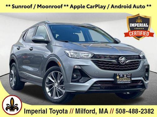 Moonstone Gray Metallic 2023 Buick Encore GX Select