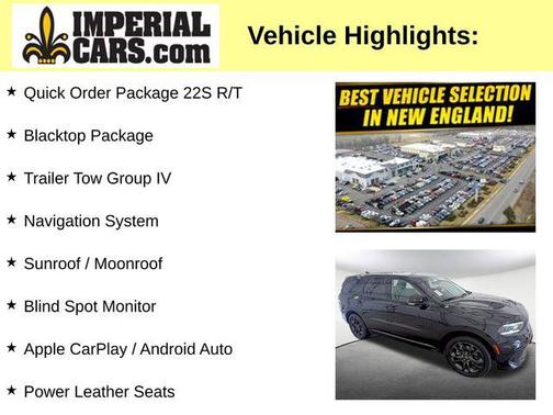 DB Black Clearcoat 2022 Dodge Durango R/T AWD