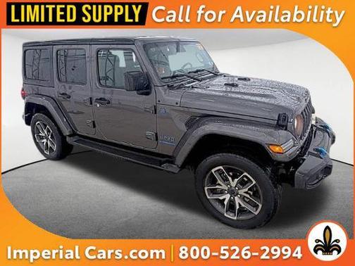 Granite Crystal Metallic Clearcoat 2024 Jeep Wrangler 4xe Sport S