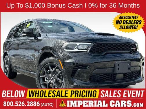 DB Black Crystal Clearcoat 2026 Dodge Durango GT Plus