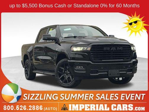 Diamond Black Crystal Pearlcoat 2026 RAM 1500 Laramie
