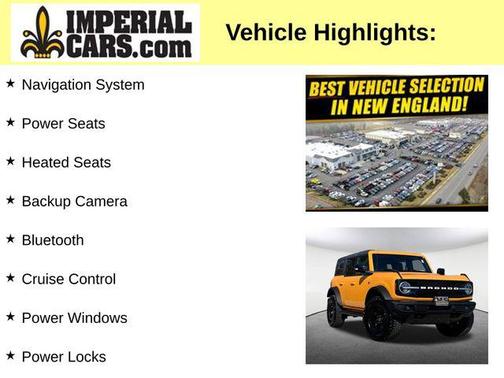 Cyber Orange Metallic Tricoat 2021 Ford Bronco Wildtrak